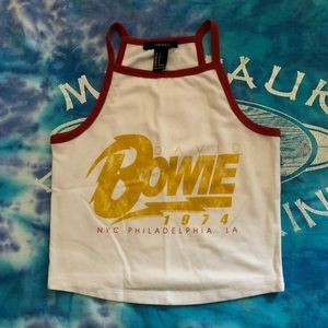 David Bowie Crop Top from Forever21!